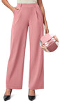 Womens High-Waisted Stretchy Work Business Casual Pants