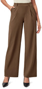 Womens High-Waisted Stretchy Work Business Casual Pants