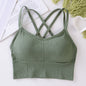 Beautiful back seamless wrap breast girl bra