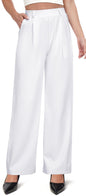 Womens High-Waisted Stretchy Work Business Casual Pants