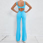 Hollow-out Beauty Back Sports Workout Clothes Jumpsuit