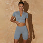 Stylish And Elegant Womens Short-Sleeve Yoga Wear